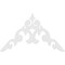 Ekena Millwork Pitch Kendall Architectural Grade PVC Gable Pediment, 48"W x 28"H x 1"P (14/12) GPP048X028X100KEN - alternate 5